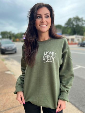 The Homebody Club Sweatshirt Ask Apparel