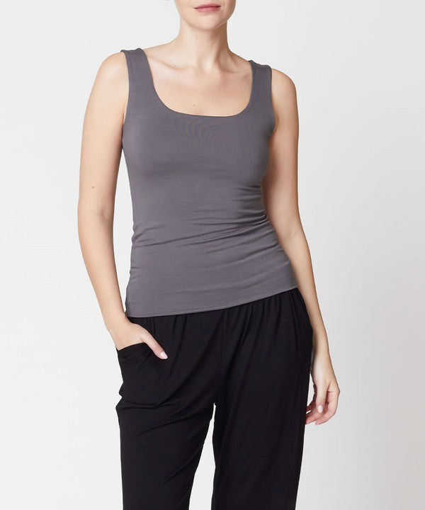 BAMBOO DOUBLE LAYERED TANK Fabina