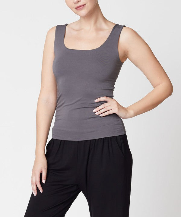 BAMBOO DOUBLE LAYERED TANK Fabina