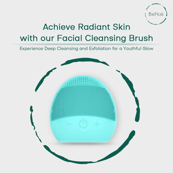 Rechargeable Facial Cleansing Brush BeNat