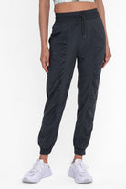 Ruched Front Active Joggers Mono B