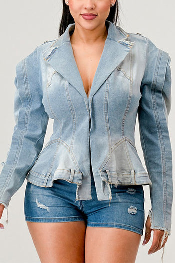 Vintage Denim Jean Jacket Athina