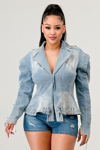 Vintage Denim Jean Jacket Athina