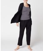 BAMBOO SIMPLE TIE FRONT CARDIGAN Fabina