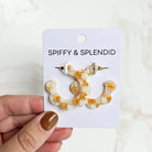 Flora Hoops - Golden Checker Spiffy & Splendid
