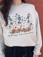 Fall Breeze and Autumn Leaves Sweatshirt Ask Apparel