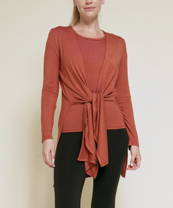 BAMBOO LONG CARDIGAN Fabina