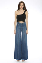 Wide leg, denim pants,  jeans, western O2 Denim