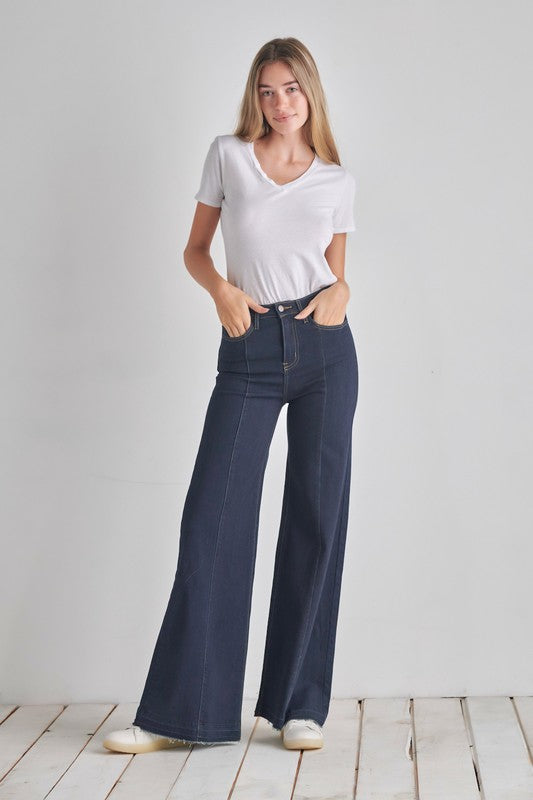 Wide leg, denim pants,  jeans, western O2 Denim