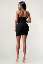 SHOW STOPPING BANDAGE MINI DRESS Athina