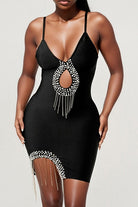 SHOW STOPPING BANDAGE MINI DRESS Athina