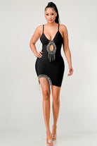 SHOW STOPPING BANDAGE MINI DRESS Athina