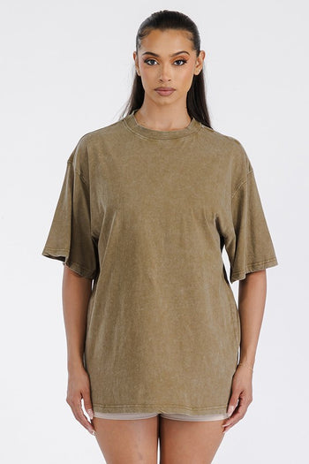 Womens Oversized Cotton Boyfriend Shirt WEIV