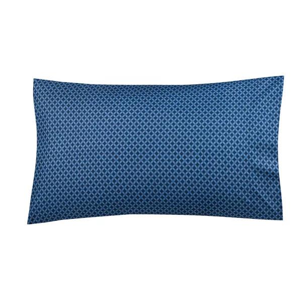 Ultra Soft Microfiber Navy Blue Pillowcase Set beddingbag.com