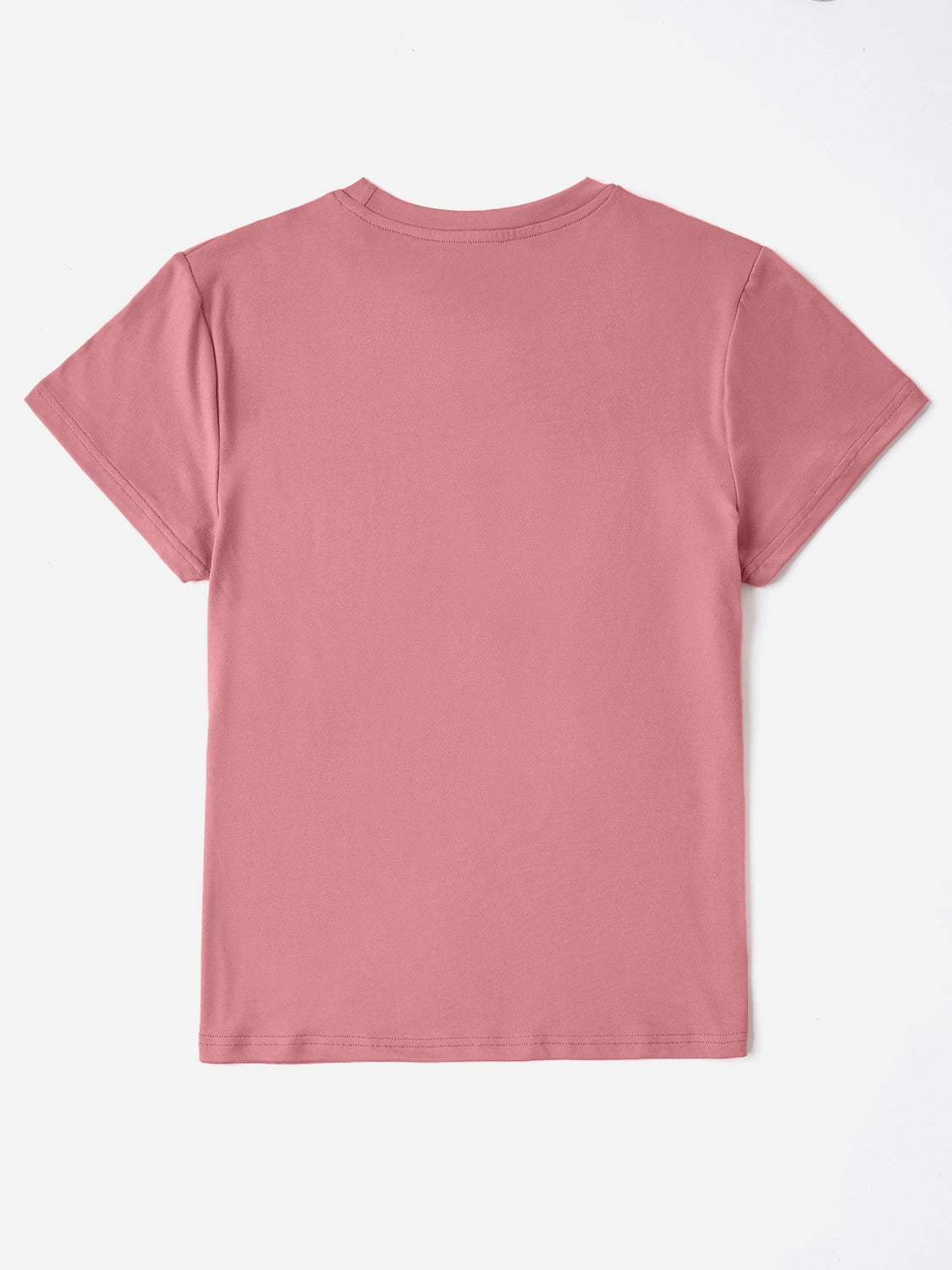 Heart Graphic Round Neck Short Sleeve T-Shirt Trendsi