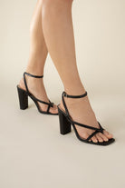 NILE-5 Thong Strappy Heels Top Guy Footwear