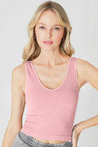 NIKIBIKI Ribbed Wide Strap Tank Trendsi