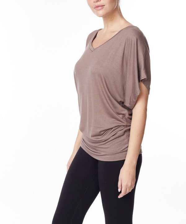 BAMBOO SK COLLECTION SIGNATURE TUNIC TOP Fabina