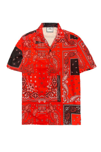 Mens Collared Print Button Down WEIV