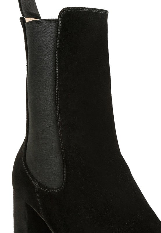 Gaven Suede High Ankle Chelsea Boots Rag Company