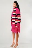 Athina Fuzzy Striped Sweater Athina