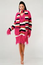 Athina Fuzzy Striped Sweater Athina