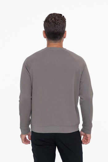 Cotton Blend Classic Crewneck Mono B