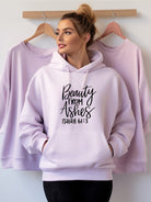 Beauty for Ashes Isaiah 61 3  Graphic Hoodie Ocean and 7th