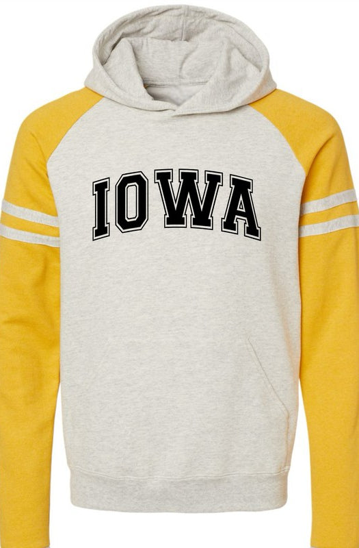 Iowa Varsity Graphic Sweatshirt Ocean and 7th