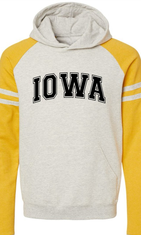 Iowa Varsity Graphic Sweatshirt Ocean and 7th