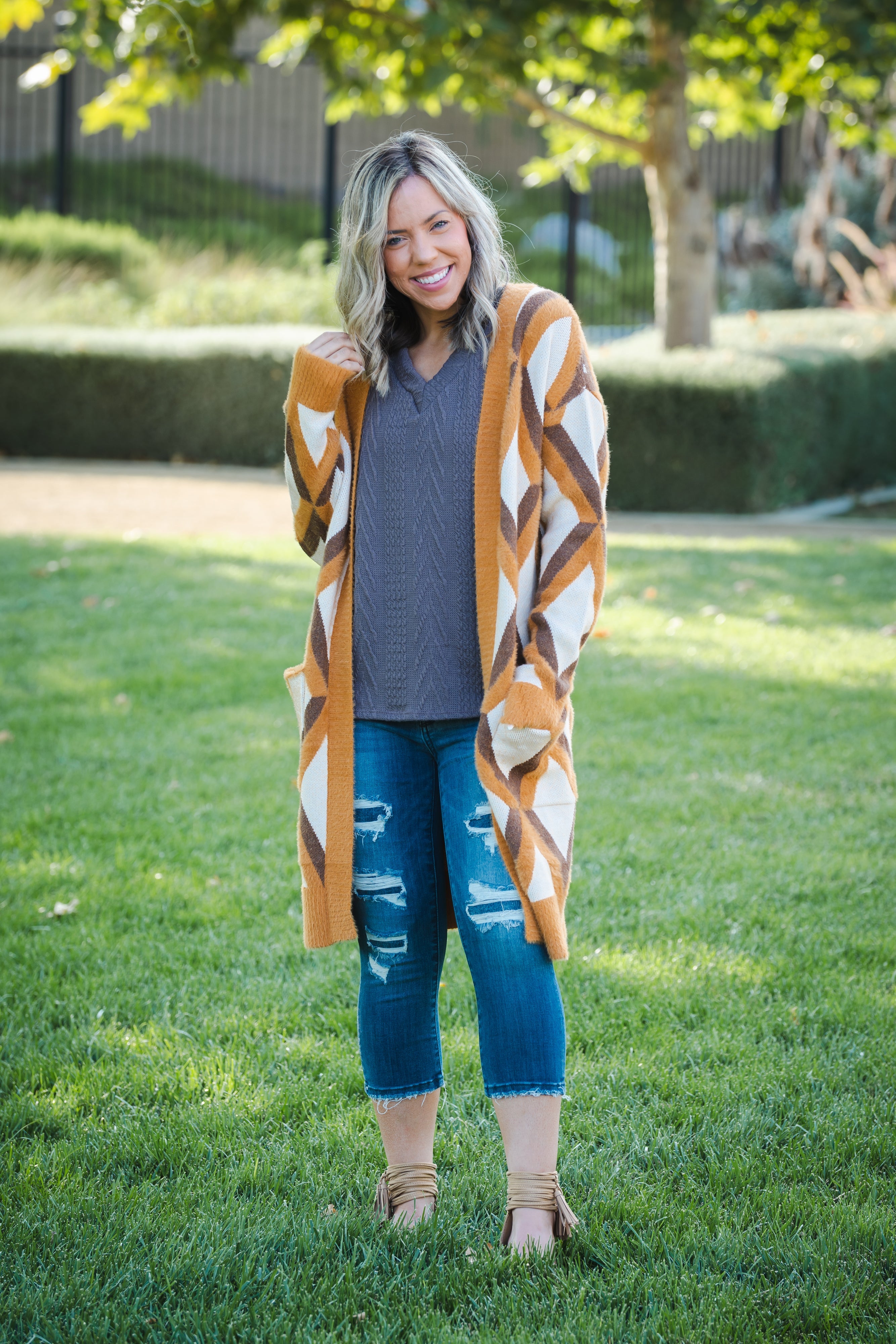 Santa Fe Sweater Cardigan Boutique Simplified