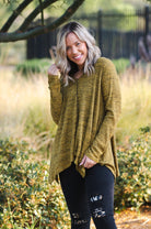 Butterscotch Afternoons Brushed Waffle Knit Boutique Simplified