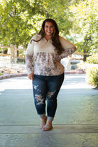 Splashed With Fall Pullover Boutique Simplified