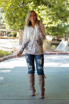 Splashed With Fall Pullover Boutique Simplified