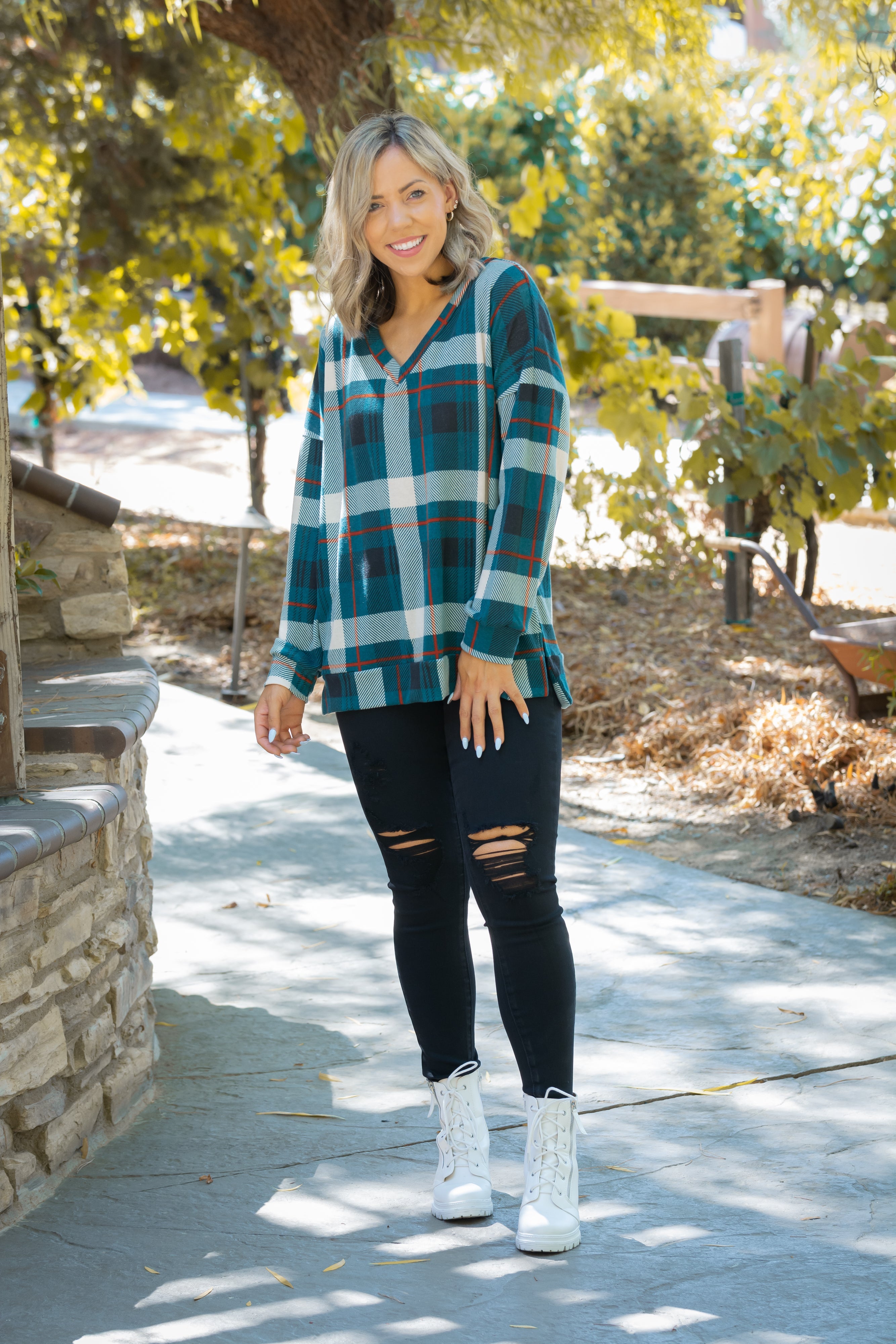 Delightful in Teal Weekender Boutique Simplified