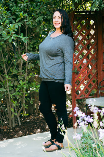 Sacred Rose Pullover Boutique Simplified