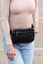 Presly Vegan Leather Everywhere Sling Belt Bag Aili's Corner