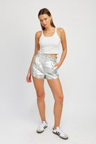 PAPERBAG METALLIC SHORTS Emory Park