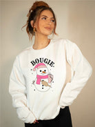 Bougie Snowman Graphic Sweatshirt Ocean and 7th