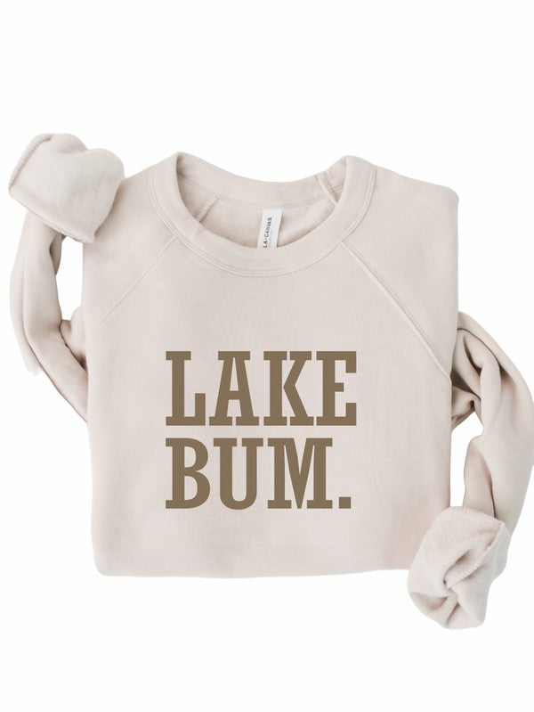 Lake Bum Graphic Sweatshirt Ocean and 7th