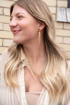 Luxe Gold Tatiana Earrings Spiffy & Splendid