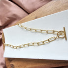 Luxe Gold Chunky Paperclip Chain - 20in Spiffy & Splendid