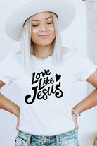 Love Jesus Graphic Tee Khristee