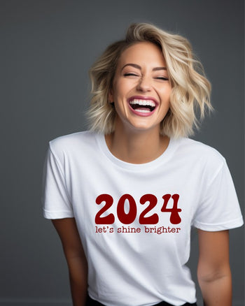 2024 Let's Shine Brighter Graphic Tee Ocean and 7th