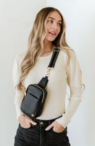 BRIDGET SLING CROSSBODY PHONE CASE BELT BAG Modern + Chic