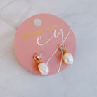 Classy Freshwater Pearl Dangle Earrings Ellison and Young