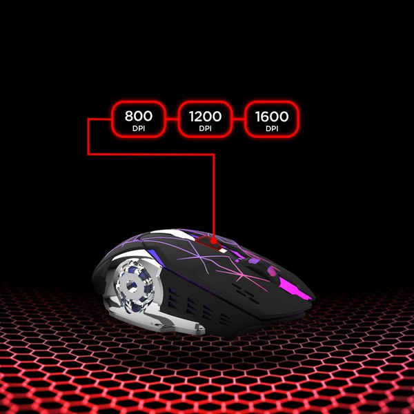 HyperGear Chromium Wireless Gaming Mouse Jupiter Gear