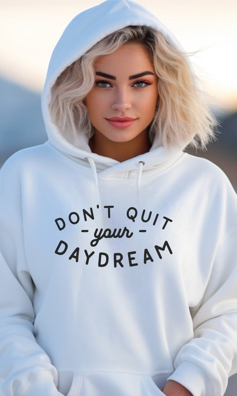 Don't Quit Your Daydream Graphic Hoodie Ocean and 7th