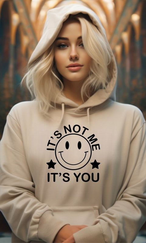 It's Not Me, It's You Graphic Hoodie Ocean and 7th