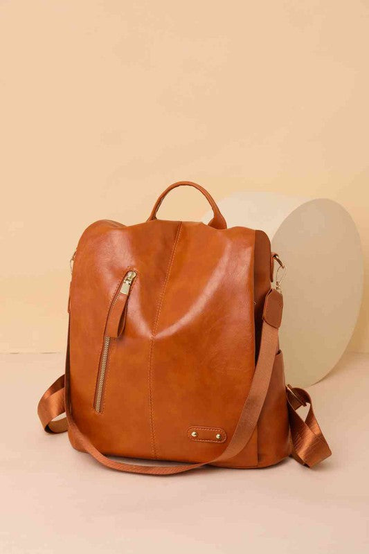 Marcy Zipper Pocket Backpack ClaudiaG Collection